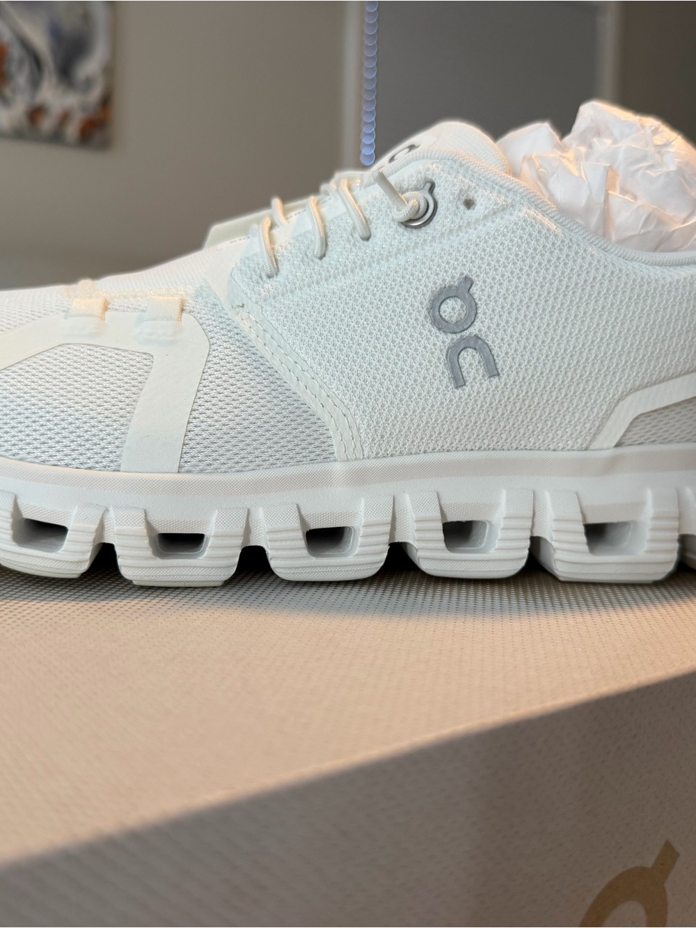On Running Women's Cloud Sneakers in White